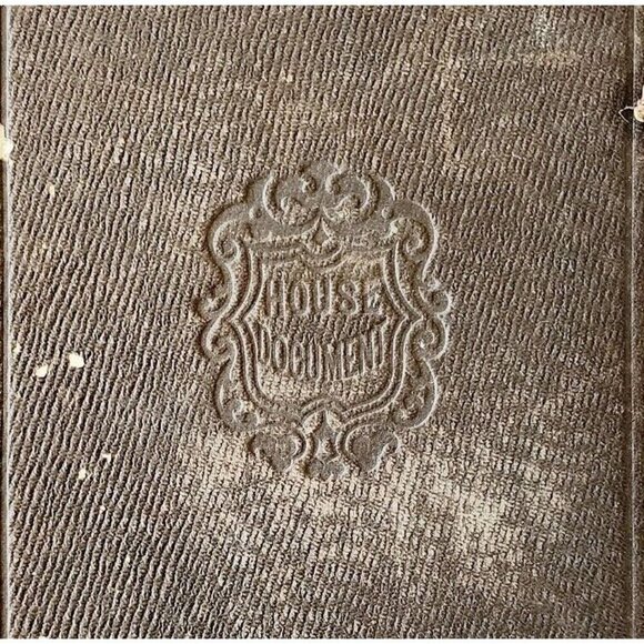 House Of Rep Commissioner Of Patents 1855 Victorian HC First Edition Vol 1 HBS